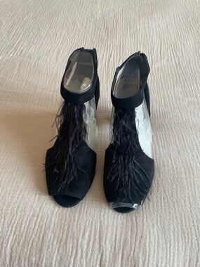 Franco Sarto 3 Inch shoe, leather upper, US size 8M,